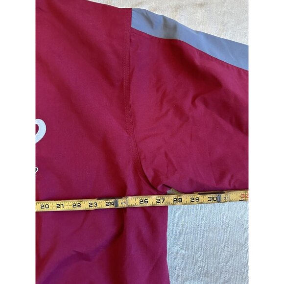 Knights Arkansas Razorbacks Team Pullover Windbreaker Mens‎ XL Water Resistant - Picture 3 of 12